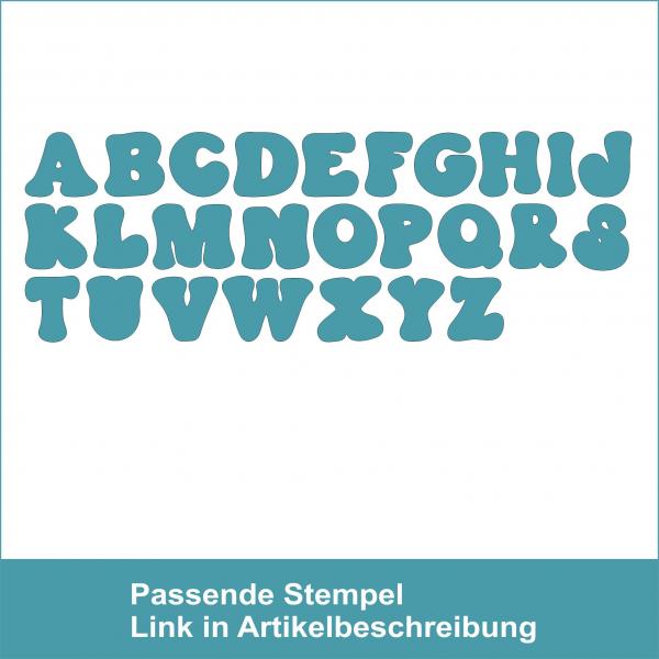 ABC Hippie - Stanzschablone