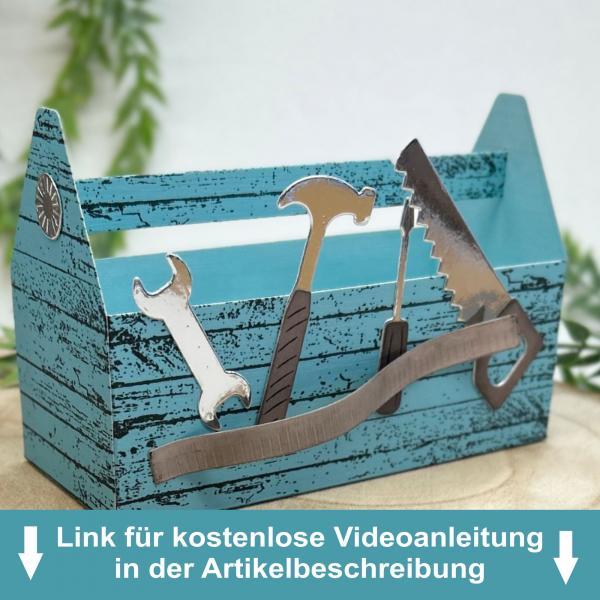 Werkzeugkiste - Stanzschablone