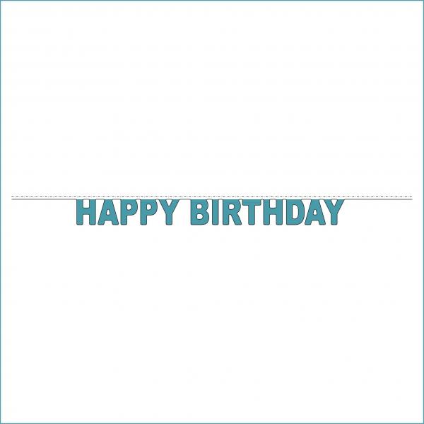 Happy Birthday Kante - Stanzschablone
