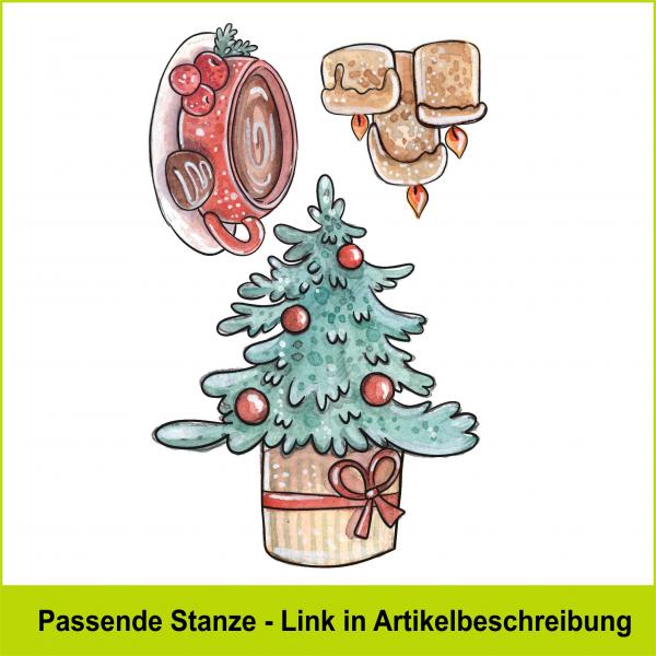 Tannenset - Stempelgummi