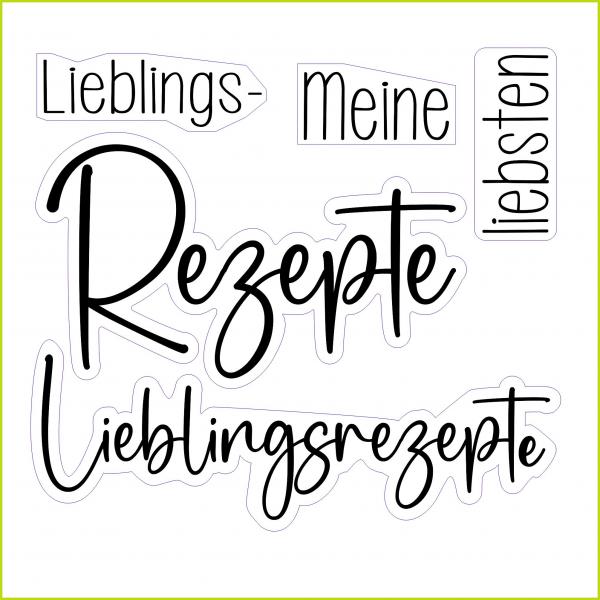 Meine Rezepte - Stempelgummi