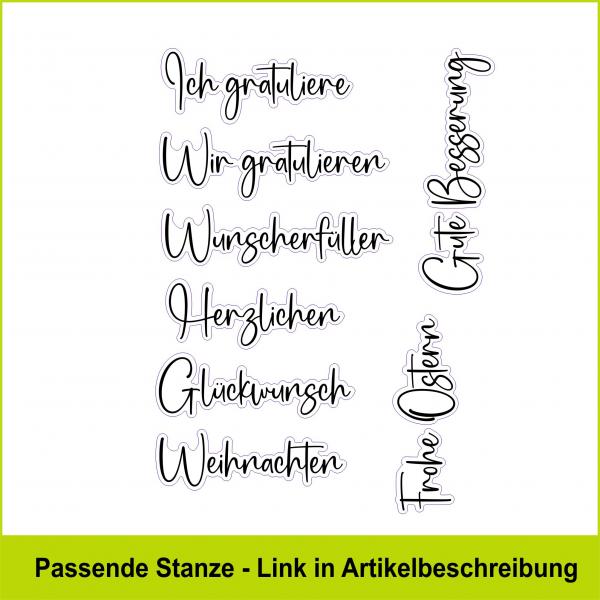 Alltagsworte - Stempelgummi