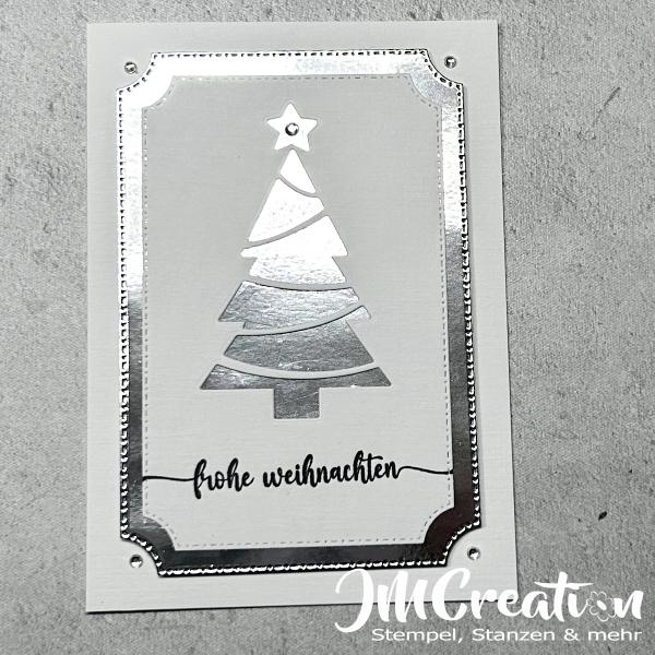 A6 gebogene Ecken - Stanzschablone