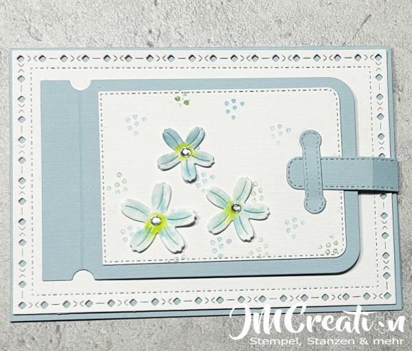 A6 Zarte Kanten - Stanzschablone