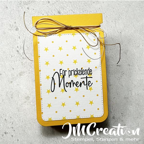 A6 Zarte Kanten - Stanzschablone