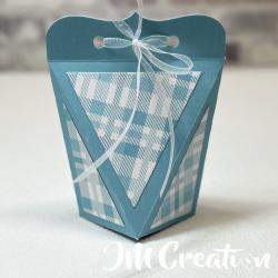 Selbstschließende Box - Stanzschablone