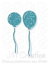 Stanzschablone - Luftballons