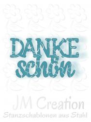 Stanzschablone - Dankeschön