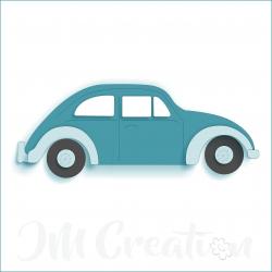 Stanzschablone - Auto