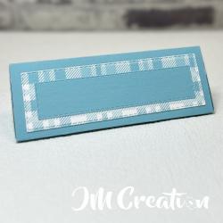 Dreieckschachtel - Stanzschablone