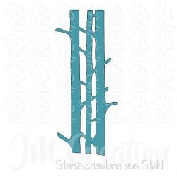 Stanzschablone - Bäume