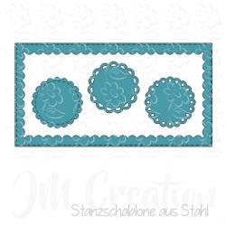 Stanzschablone - Mini-Slimline Wellenrand