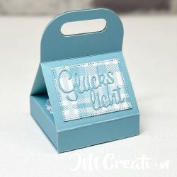 Teelichtbox - Stanzschablone