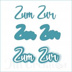 Zum Zur mittel 2 - Stanzschablone