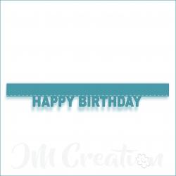 Happy Birthday Kante - Stanzschablone