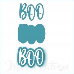 Boo groß- Stanzschablone
