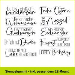 Für jede Gelegenheit 2 - Stempelgummi 10,5x13,5cm