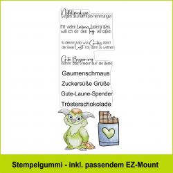 Gaumenschmaus - Stempelgummi 20,5x9cm