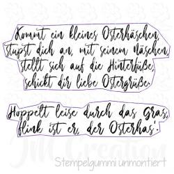 Kommt ein kleines... - Stempelgummi