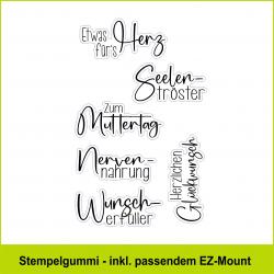 Etwas fürs Herz - Stempelgummi