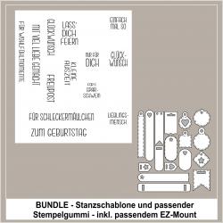 Glückwünsche+Minitags - Bundle