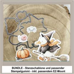 Ente auf Besen - Bundle