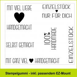 Einzelstück - Stempelgummi 9,5x10,5mm