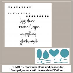 Luftballontexte groß - Bundle