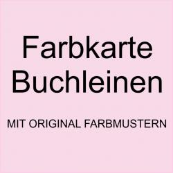 Farbkarte - Buchleinen