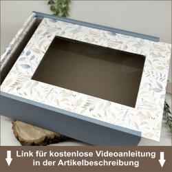 Schiebebox groß - Graupappezu