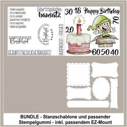 Geburtstagskuchenbausatz - Bundle