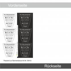 Bannertexte Hüftgold - Designpapier