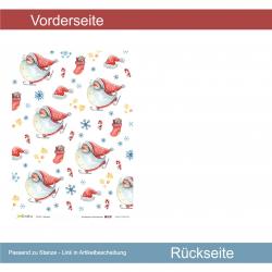 Nikolaus - Serie: Nostalgische Weihnachten - Designpapier