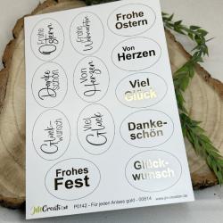 Für jeden Anlass - gold - 00814