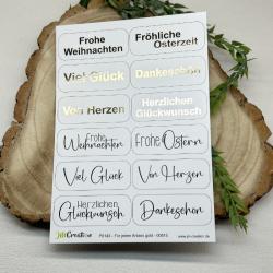 Für jeden Anlass - gold - 00815