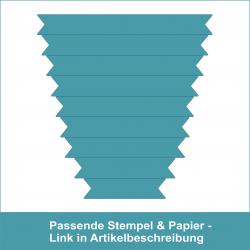Stanzschablone - Banner-Set