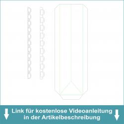 Universalschachtel groß - Stanzschablone