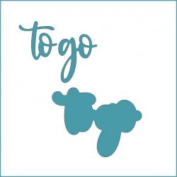 to go mittel - Stanzschablone