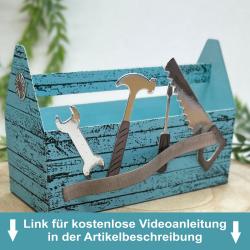 Werkzeugkiste - Stanzschablone