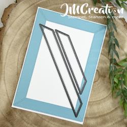 Schräge Ecken - Stanzschablone