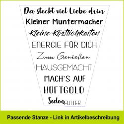 Hüftgold - Stempelgummi