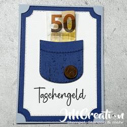 Stanzschablone - Hosentasche