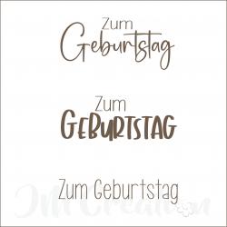 Geburtstag - Embossingfolder