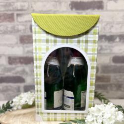 Flaschenbox - Graupappezuschnitte